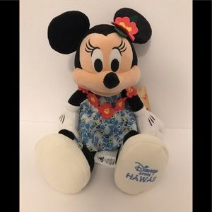 Disney Store Minnie Mouse Hawaii Plush